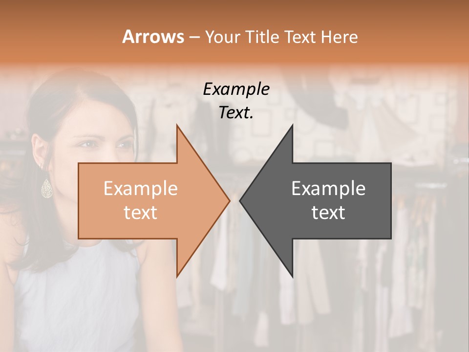 Friendly Trend Smiling PowerPoint Template