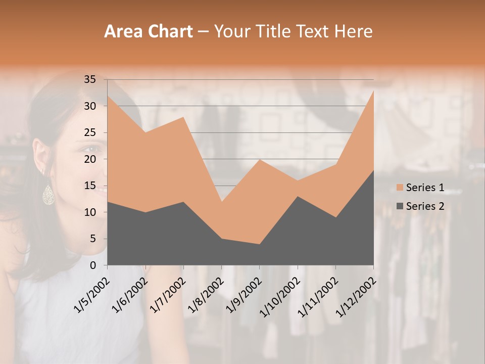 Friendly Trend Smiling PowerPoint Template