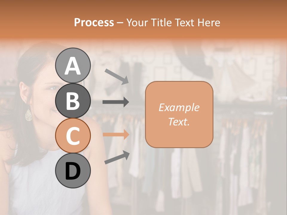 Friendly Trend Smiling PowerPoint Template