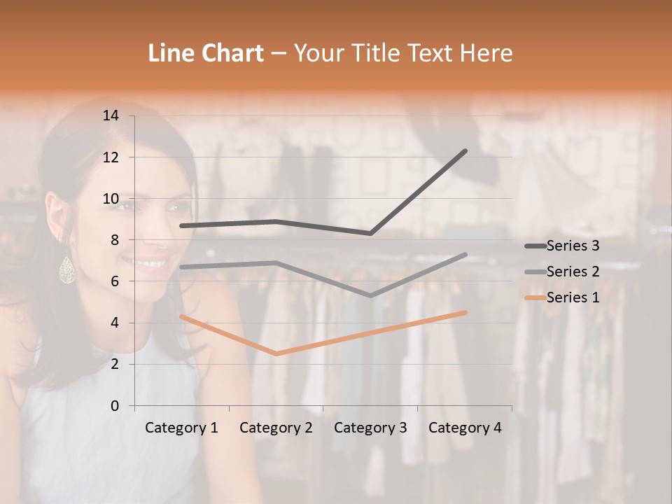Friendly Trend Smiling PowerPoint Template