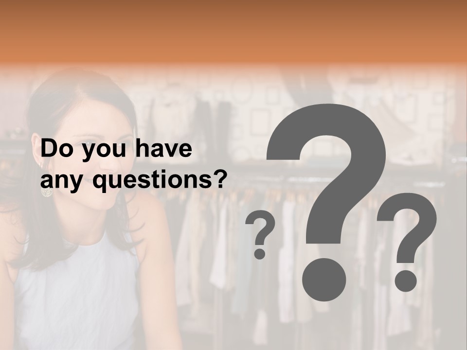 Friendly Trend Smiling PowerPoint Template