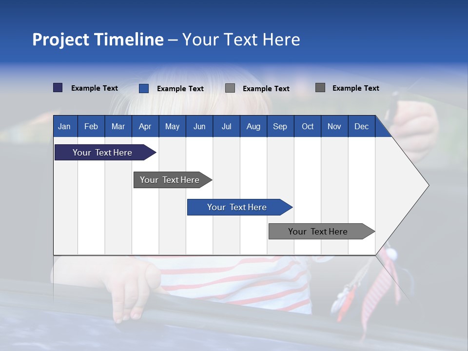 Baby Driver Face PowerPoint Template