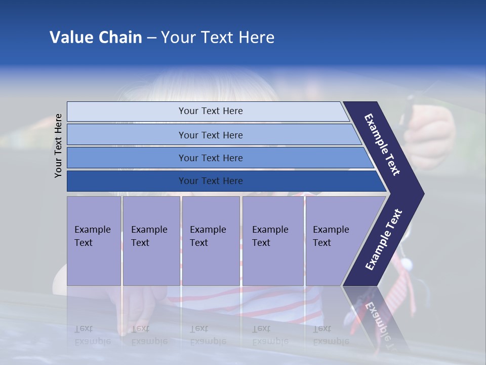 Baby Driver Face PowerPoint Template