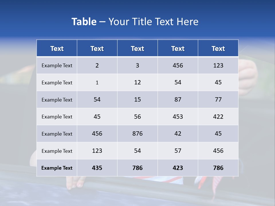 Baby Driver Face PowerPoint Template