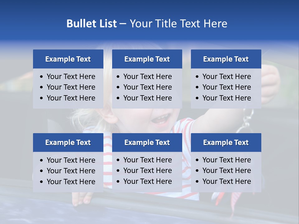 Baby Driver Face PowerPoint Template