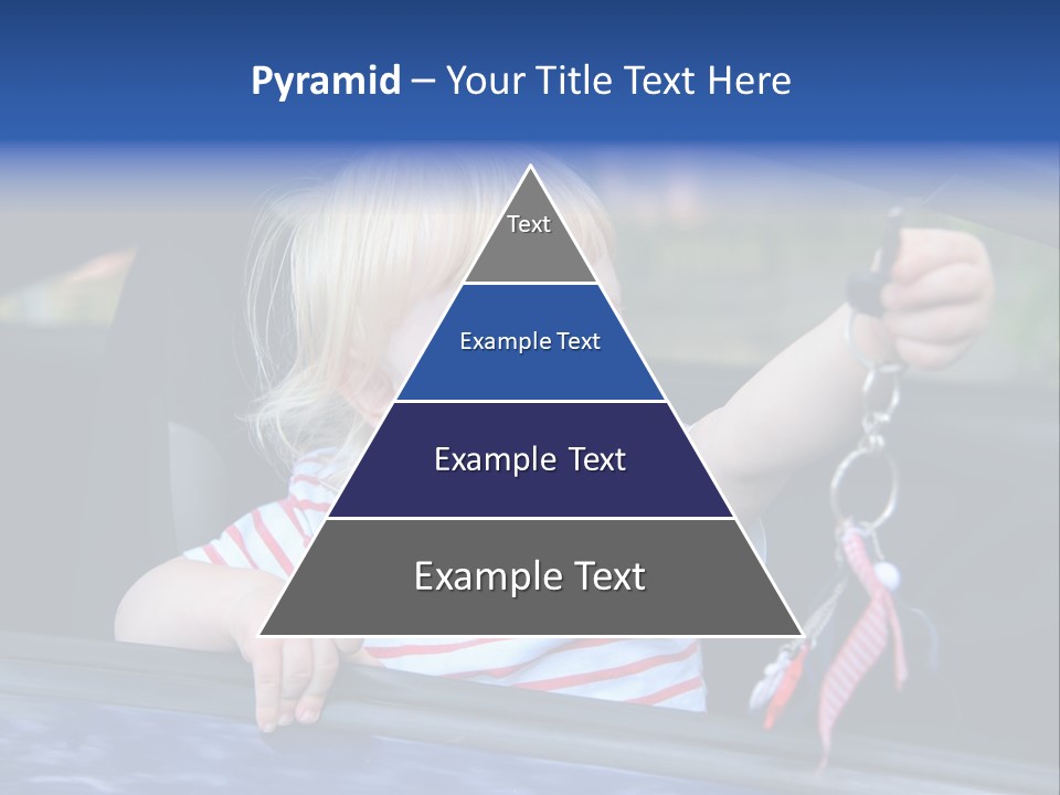 Baby Driver Face PowerPoint Template