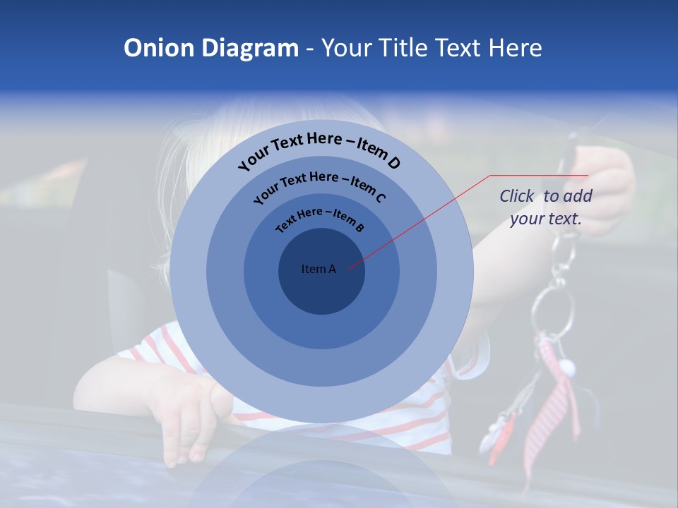 Baby Driver Face PowerPoint Template