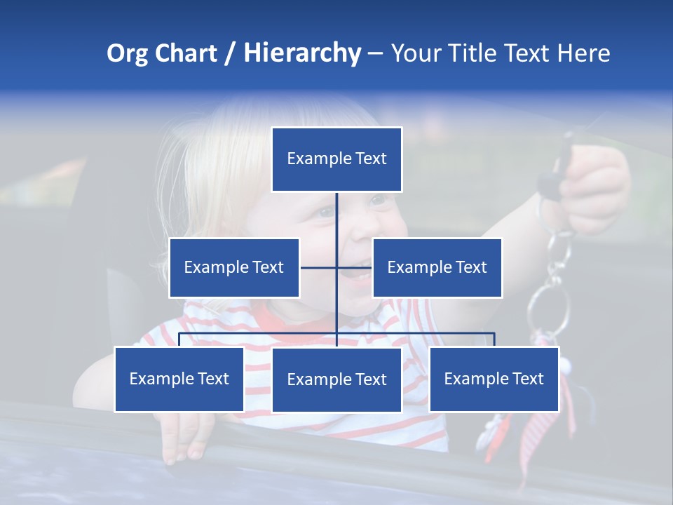 Baby Driver Face PowerPoint Template
