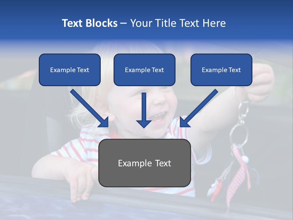 Baby Driver Face PowerPoint Template