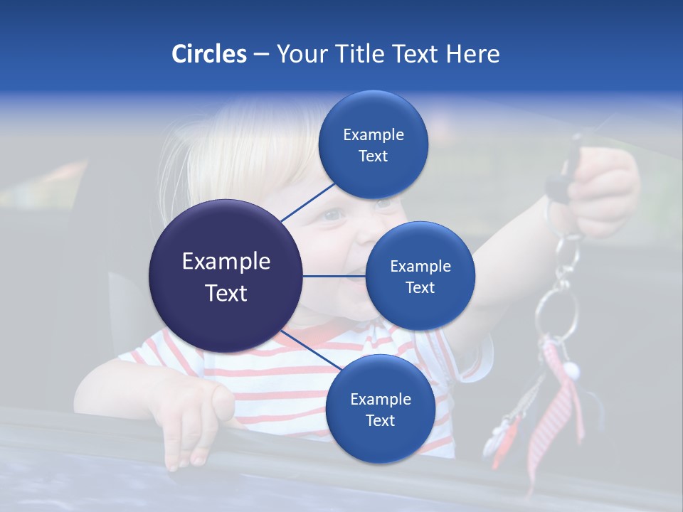 Baby Driver Face PowerPoint Template