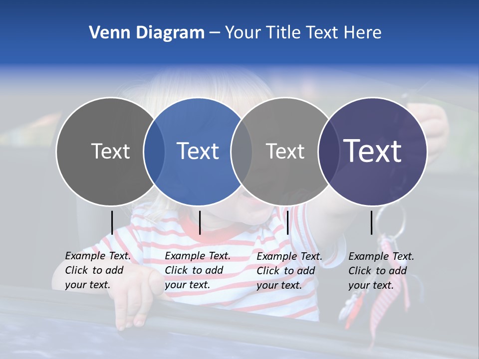 Baby Driver Face PowerPoint Template