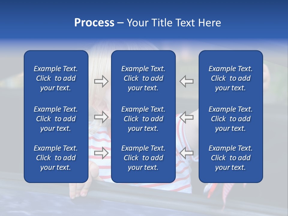 Baby Driver Face PowerPoint Template