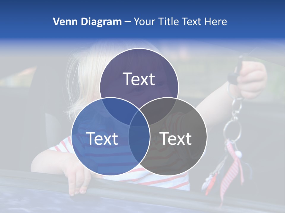 Baby Driver Face PowerPoint Template