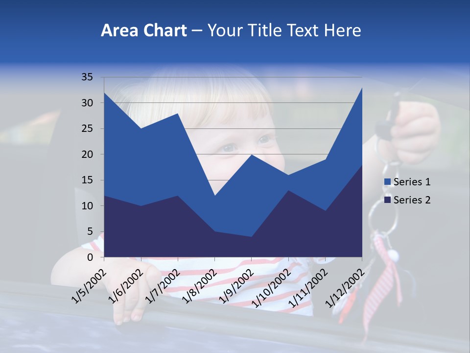 Baby Driver Face PowerPoint Template