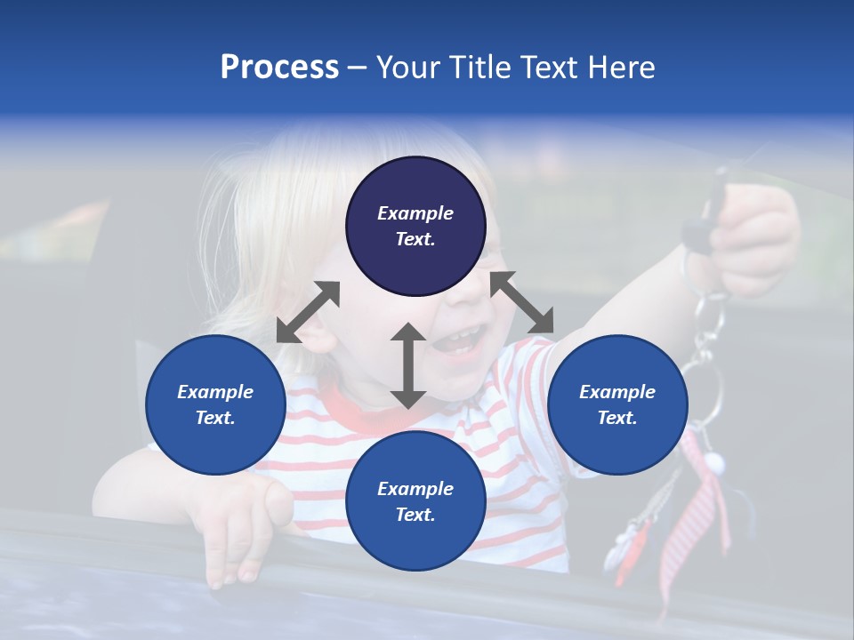 Baby Driver Face PowerPoint Template