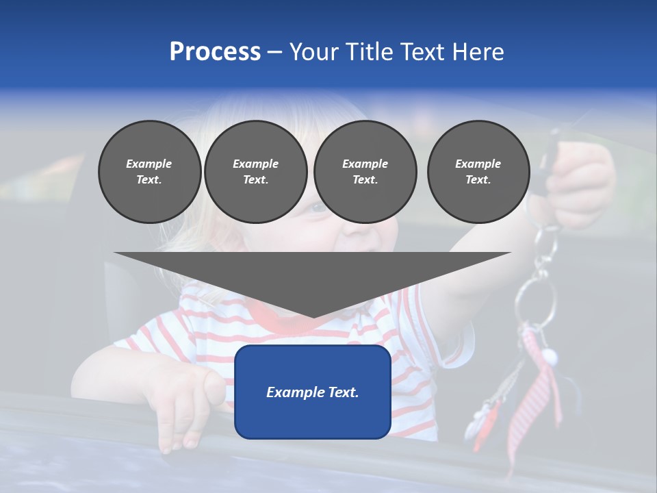 Baby Driver Face PowerPoint Template
