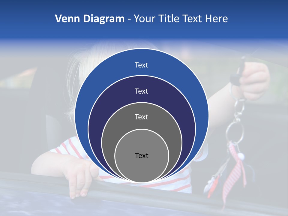 Baby Driver Face PowerPoint Template