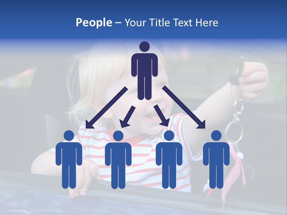 Baby Driver Face PowerPoint Template