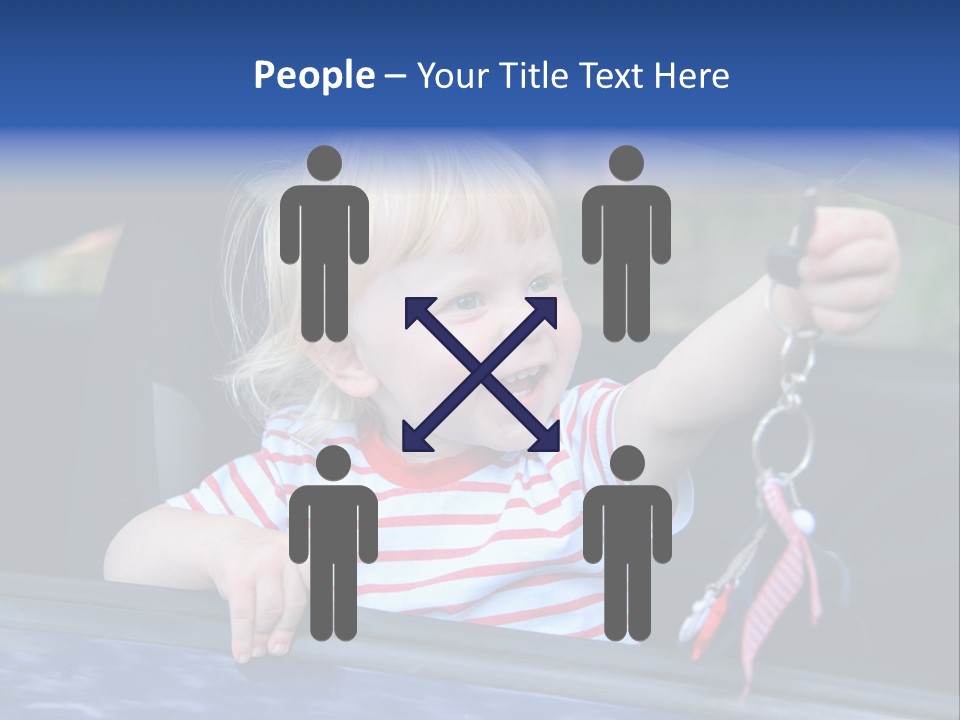 Baby Driver Face PowerPoint Template