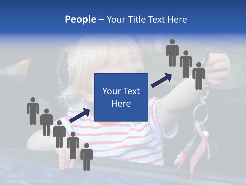 Baby Driver Face PowerPoint Template