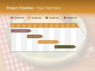 Plate Large Table PowerPoint Template