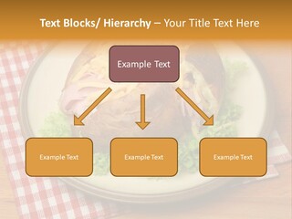 Plate Large Table PowerPoint Template