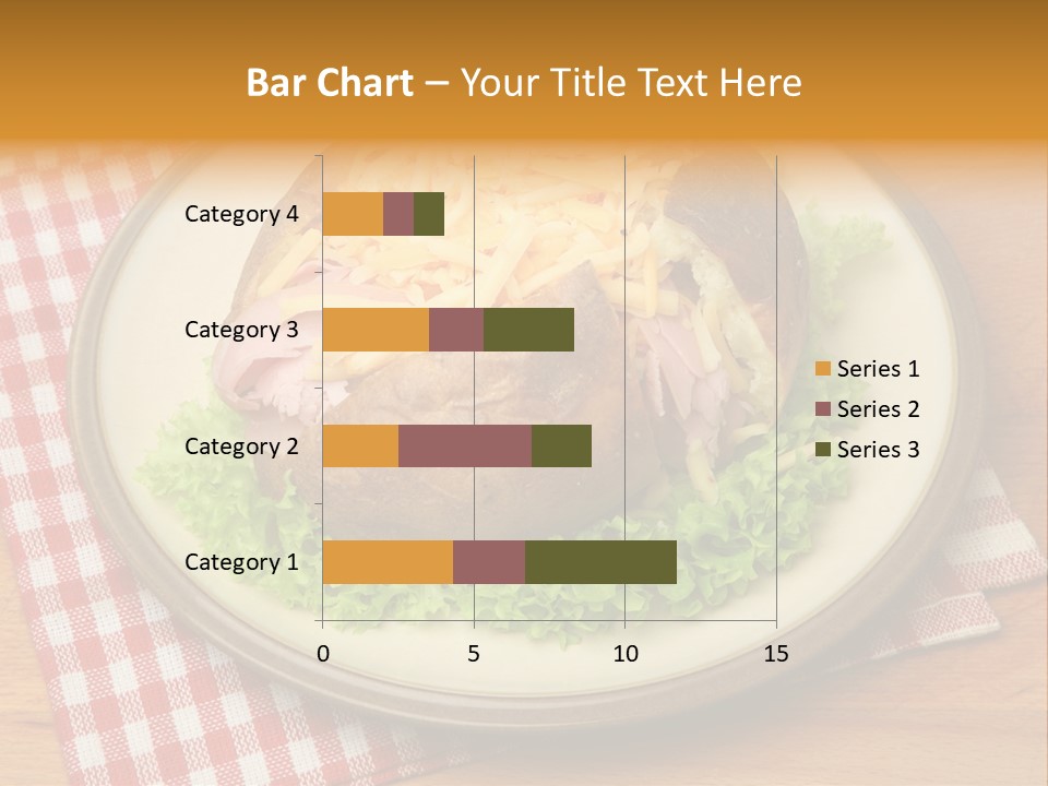 Plate Large Table PowerPoint Template