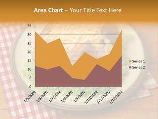 Plate Large Table PowerPoint Template