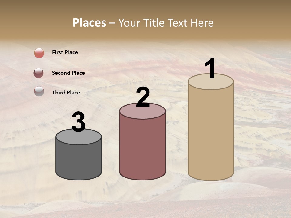 Scenic Layers Hill PowerPoint Template