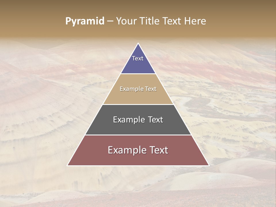 Scenic Layers Hill PowerPoint Template