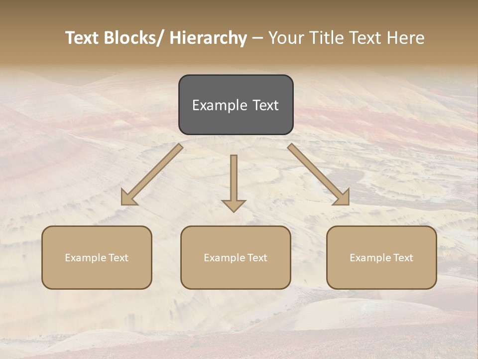 Scenic Layers Hill PowerPoint Template