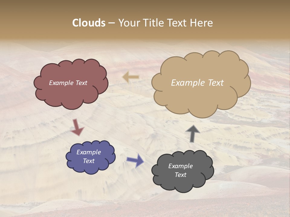 Scenic Layers Hill PowerPoint Template