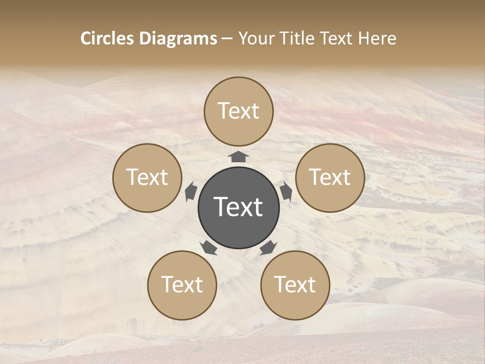 Scenic Layers Hill PowerPoint Template