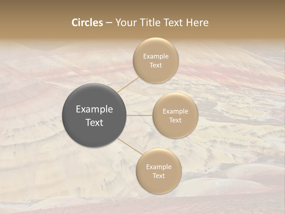 Scenic Layers Hill PowerPoint Template