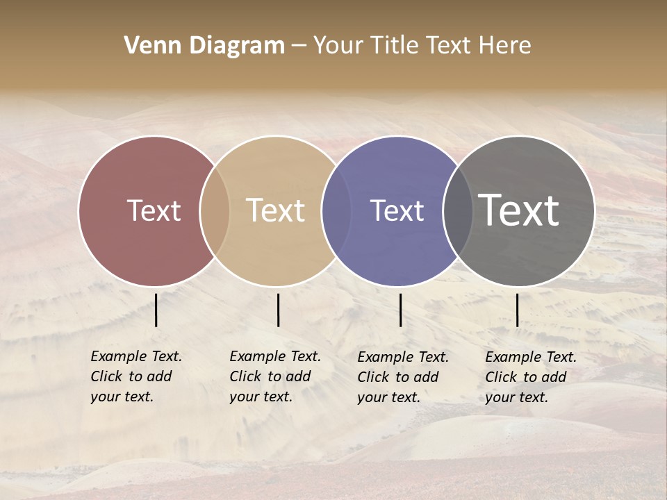 Scenic Layers Hill PowerPoint Template