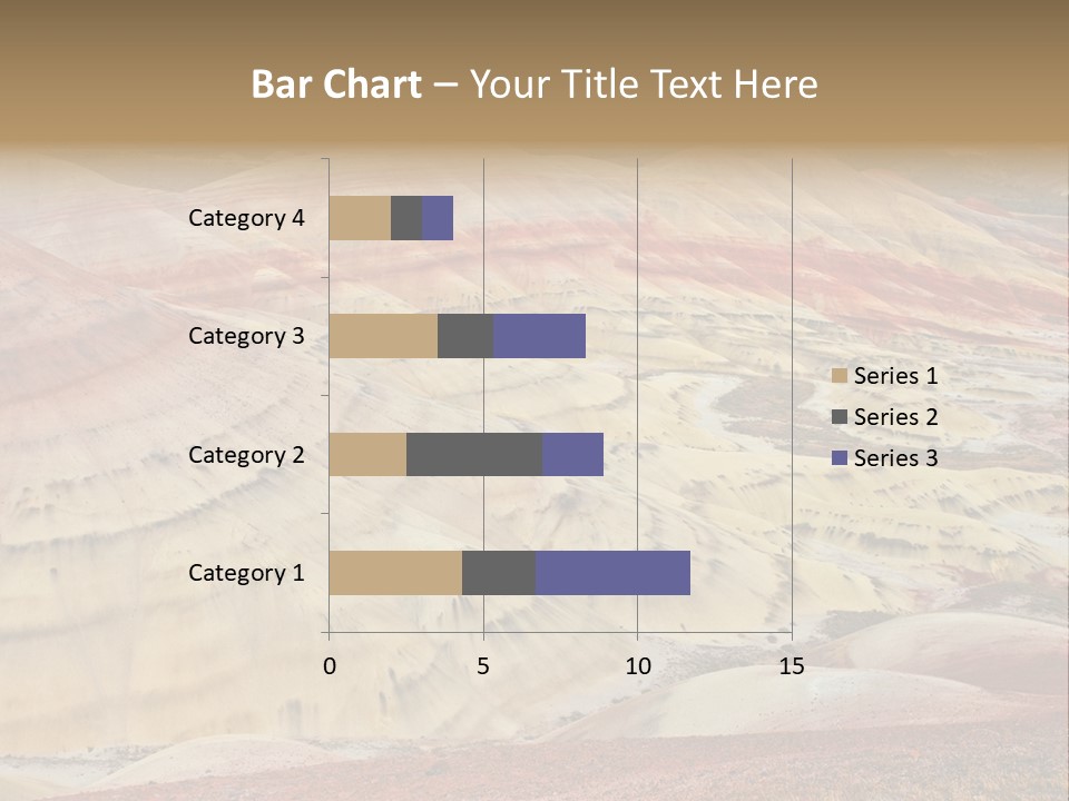 Scenic Layers Hill PowerPoint Template