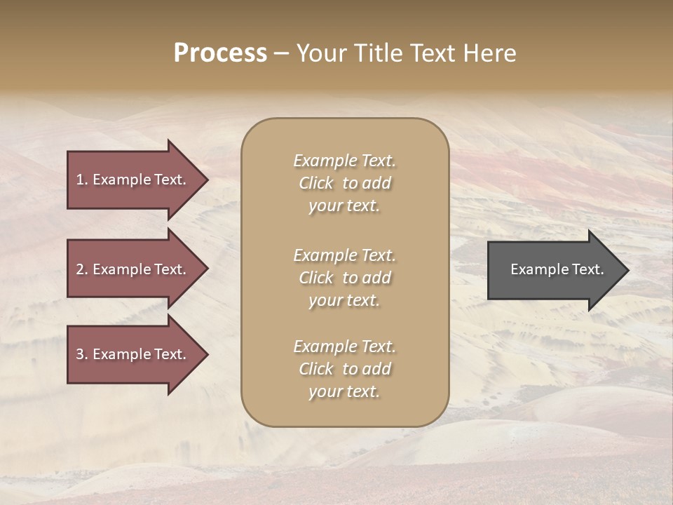 Scenic Layers Hill PowerPoint Template
