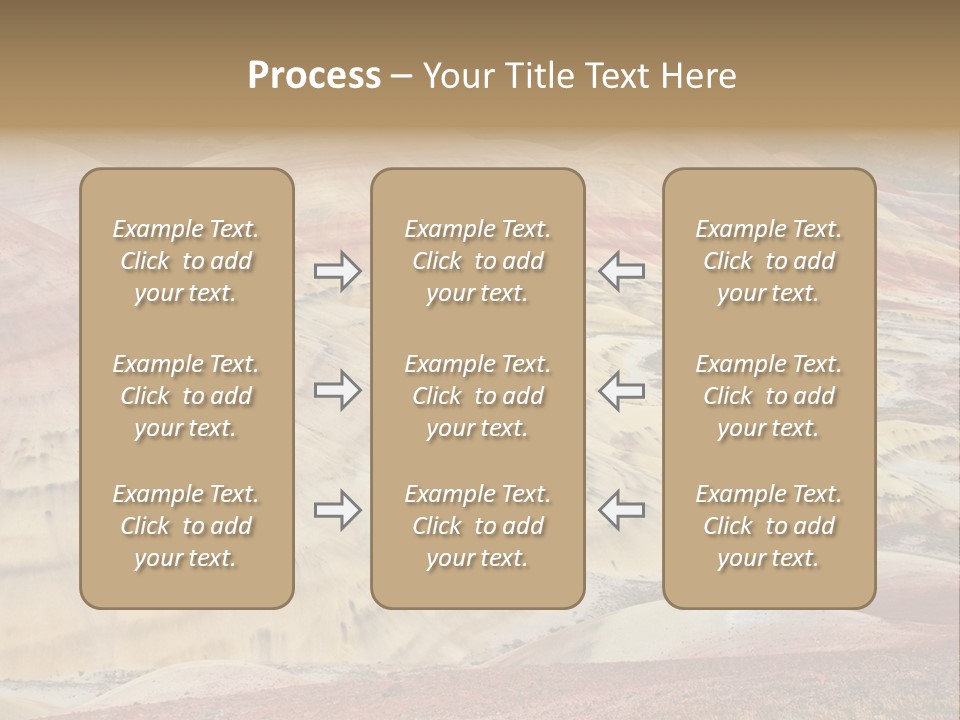 Scenic Layers Hill PowerPoint Template
