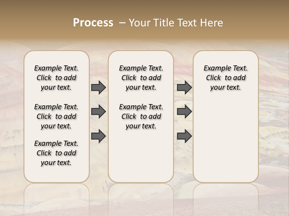 Scenic Layers Hill PowerPoint Template