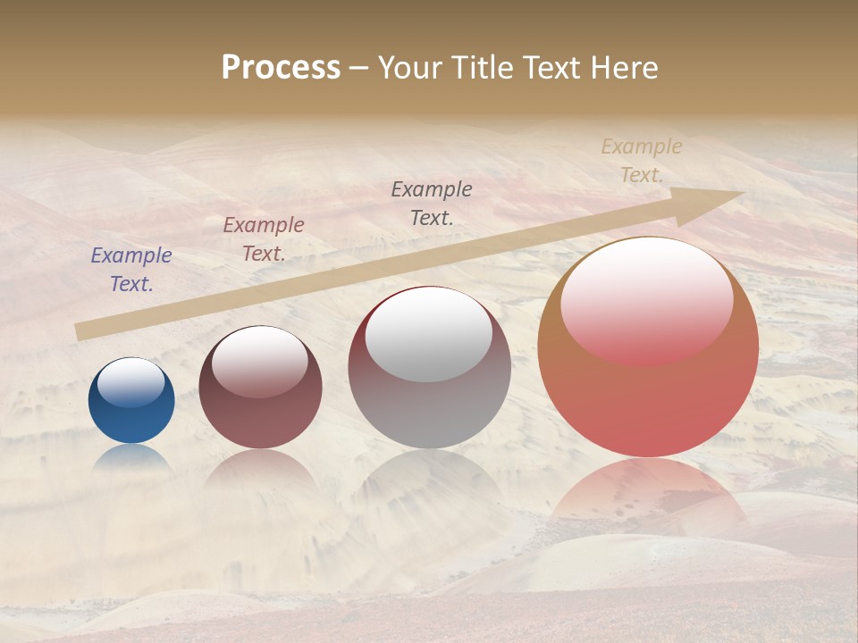 Scenic Layers Hill PowerPoint Template