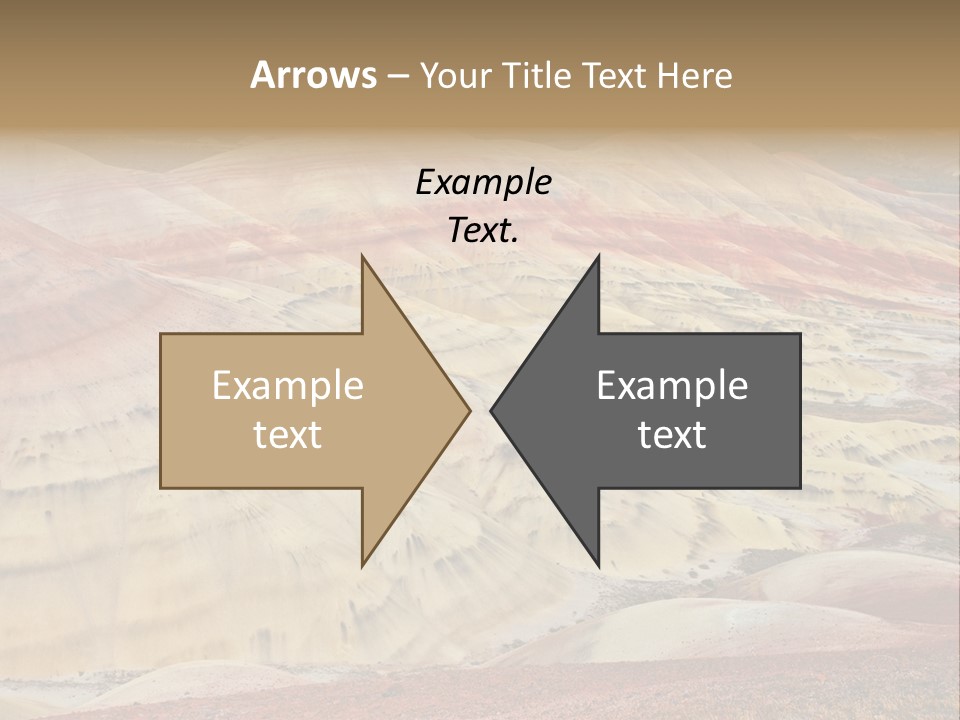 Scenic Layers Hill PowerPoint Template