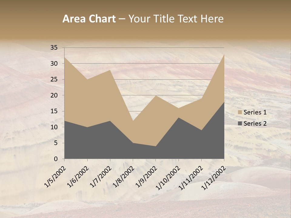 Scenic Layers Hill PowerPoint Template
