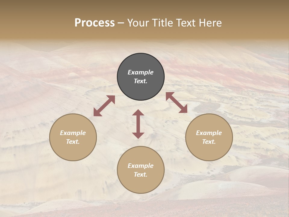 Scenic Layers Hill PowerPoint Template