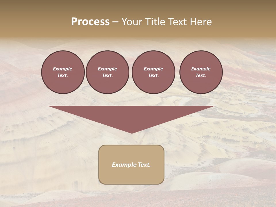 Scenic Layers Hill PowerPoint Template
