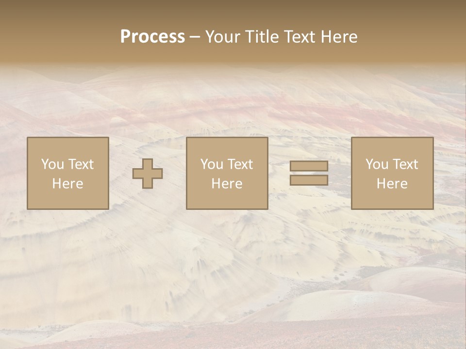 Scenic Layers Hill PowerPoint Template