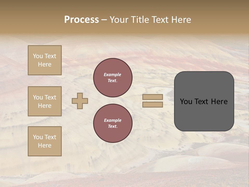 Scenic Layers Hill PowerPoint Template