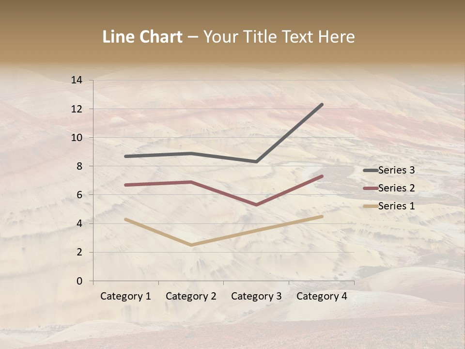 Scenic Layers Hill PowerPoint Template