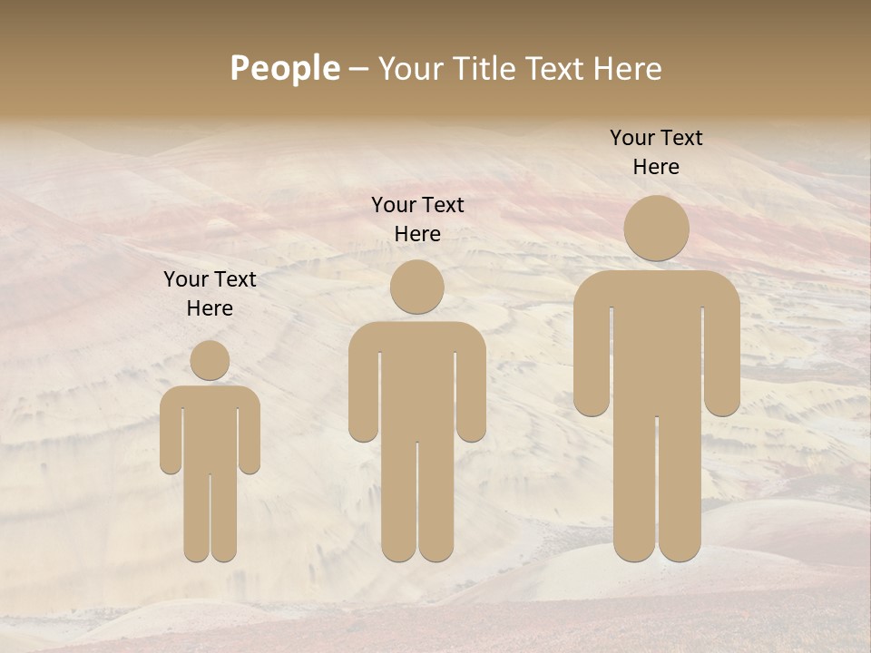 Scenic Layers Hill PowerPoint Template