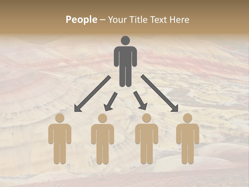 Scenic Layers Hill PowerPoint Template