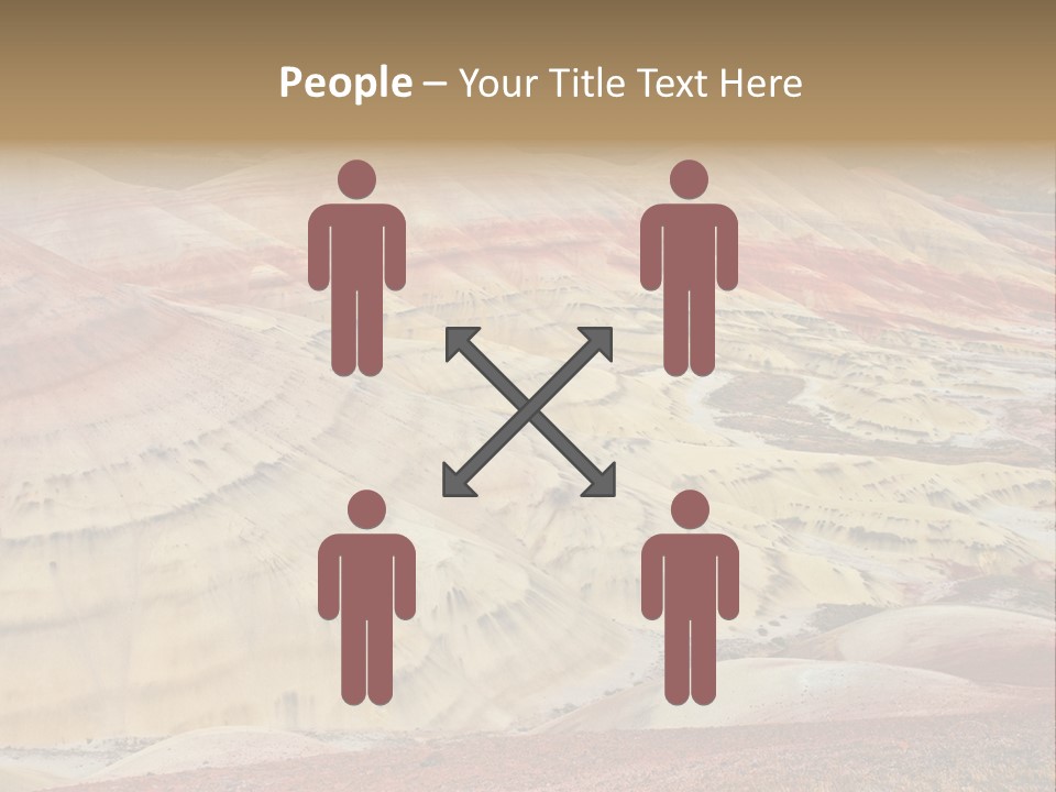 Scenic Layers Hill PowerPoint Template